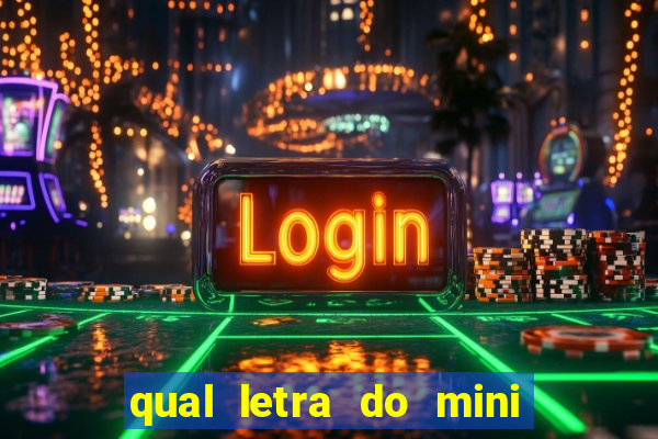 qual letra do mini dolar hoje